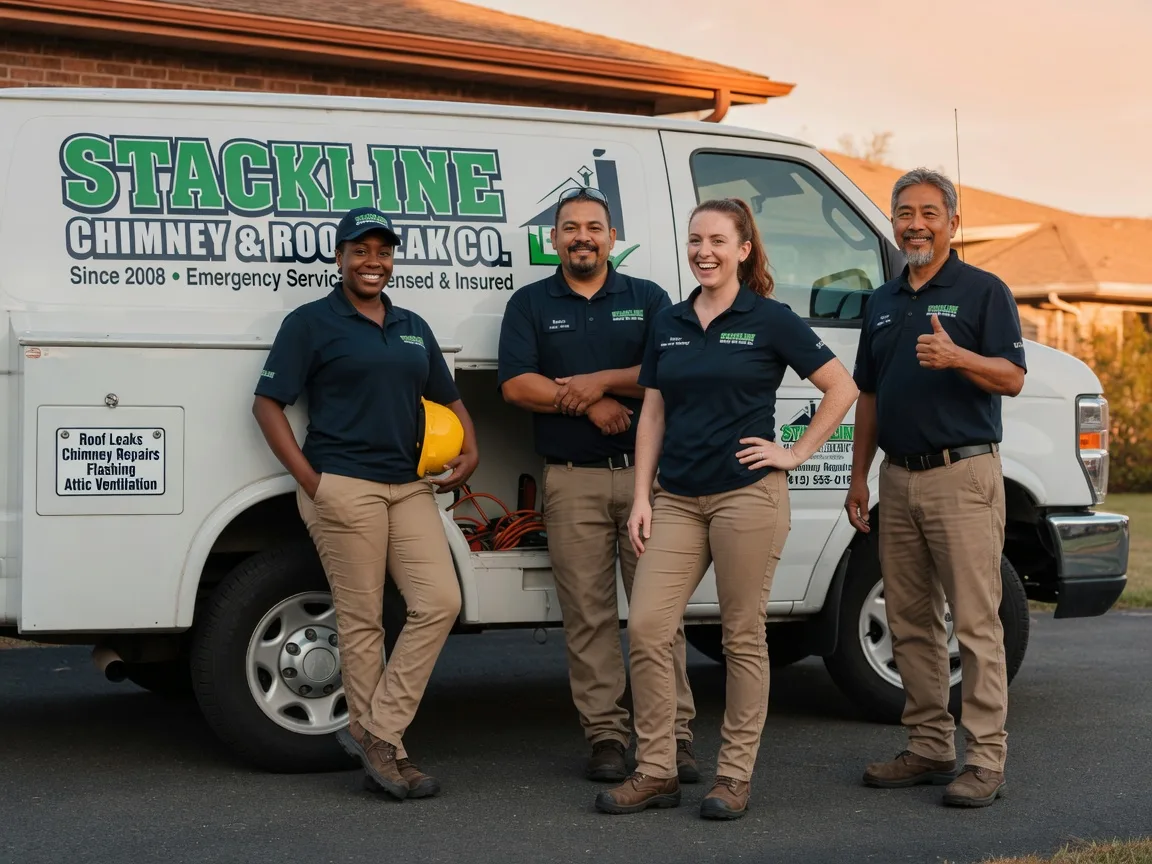 Chimney flashing repair company in Amherst, NE